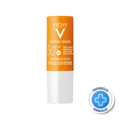Vichy Capital Soleil stick za osjetljiva područja SPF 50+, 9g