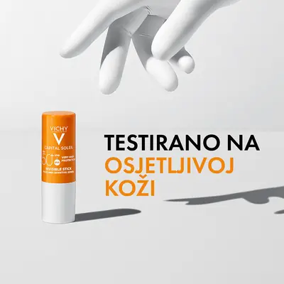 Vichy Capital Soleil stick za osjetljiva područja SPF 50+, 9g