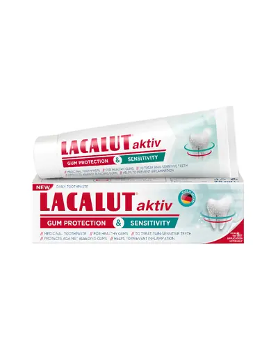 Lacalut aktiv gum protection & sensitivity zubna pasta