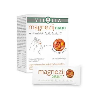 Vitalia Magnezij direkt, 20 vrećica