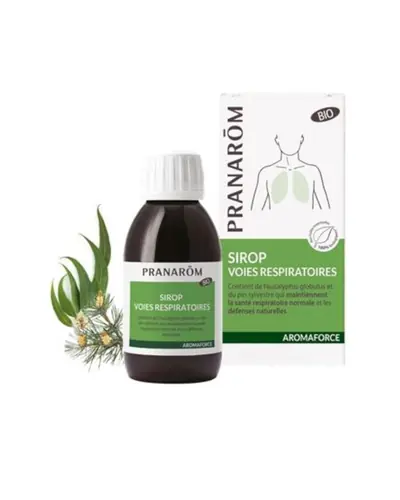 Pranarom Aromaforce sirup za dišne puteve BIO Ecocert 150 ml