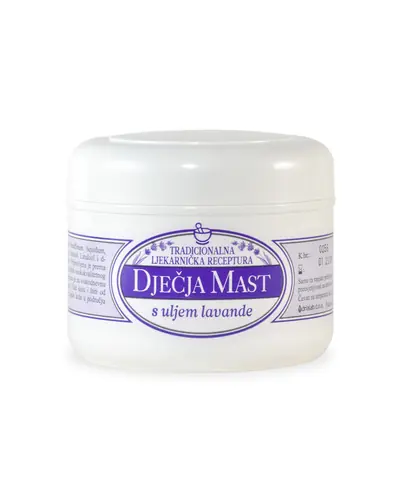 Dječja mast JGL s uljem lavande, 150 ml