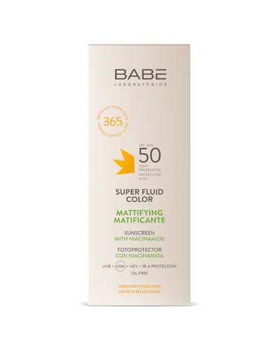 Lab. BABÉ Super fluid MATTIFYING Color SPF50 50ml