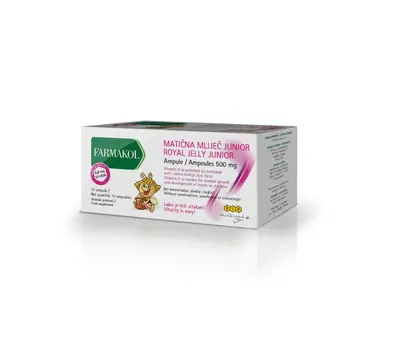 Pip Farmakol Matična mliječ junior 500mg, 10 ampula