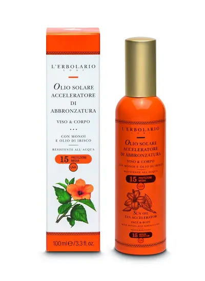 L’Erbolario Sun uljni sprej SPF15 100 ml