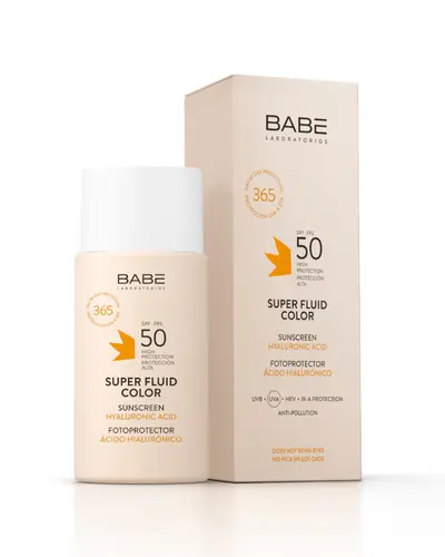 Lab. BABÉ Sun Super fluid Color SPF50 50 ml