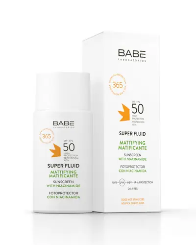 Lab. BABÉ Super fluid MATTIFYING SPF50 50ml