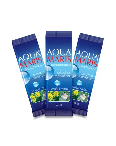 AQUA MARIS TALASO, prirodna morska sol u vrećicama za ispiranje nosa i sinusa, 30 x 2,97 g