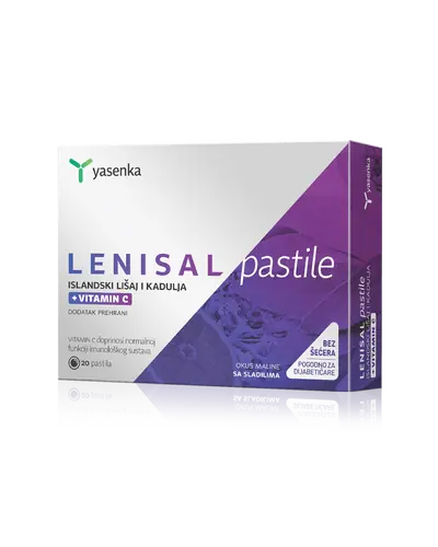 Yasenka Lenisal pastile Islandski lišaj i kadulja  24 pastile
