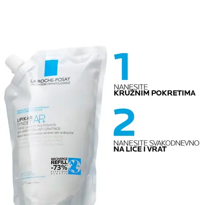 La Roche-Posay Lipikar Syndet AP+, REFILL 400 ml
