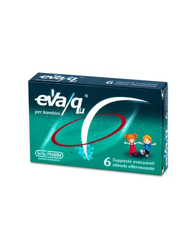 Eva/qu čepići za pražnjenje za djecu 6 čepića Eva/qu čepići za pražnjenje za djecu 6 čepića