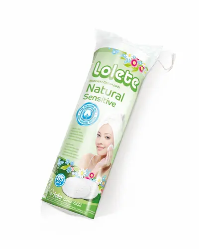 Lolete blazinice natural sensitive, 85 kom