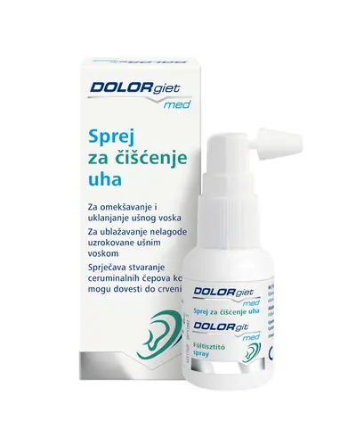 Dolorgiet med Sprej za čišćenje uha 20 ml