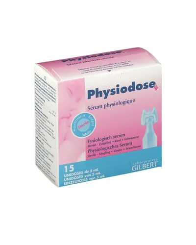 Physiodose fiziološka otopina za njegu sluznice nosa, ispiranje očiju i ušiju, čišćenje rana tge inhalacijsku terapiju,12x5ml