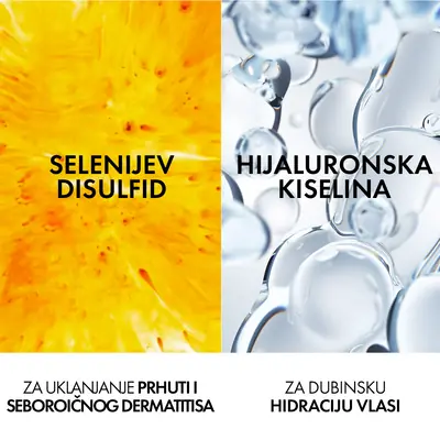 Vichy Dercos  šampon protiv prhuti DS  - 2 u 1: Dermokozmetički šampon i regenerator, 200 ml