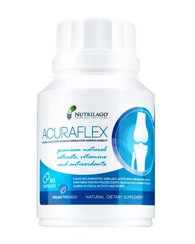 Nutrilago Acuraflex dodatak prehrani za mobilnost, 60 kapsula