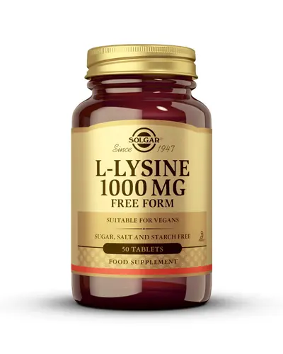 Solgar L-Lizin 1000 mg, 50 tableta