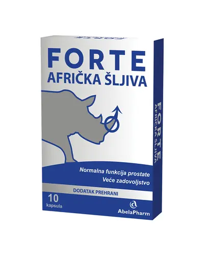 Afrička šljiva FORTE  za normalnu funkciju prostate,10 kapsula