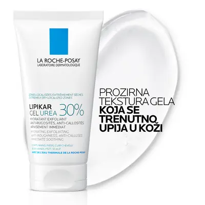 La Roche-Posay Lipikar Gel Urea 30%, 50 ml