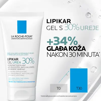 La Roche-Posay Lipikar Gel Urea 30%, 50 ml