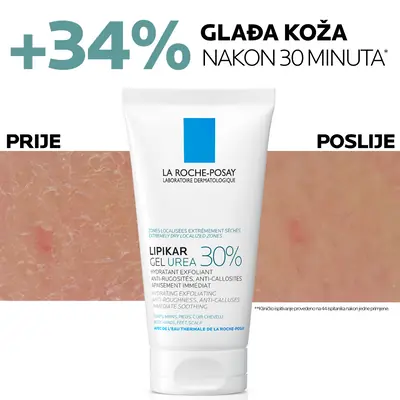 La Roche-Posay Lipikar Gel Urea 30%, 50 ml