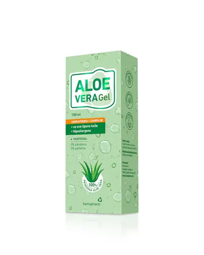 Hamapharm Aloe vera gel, 100 ml