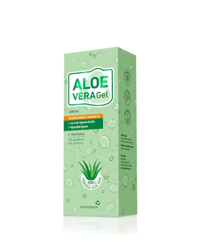 Hamapharm Aloe vera gel, 200 ml