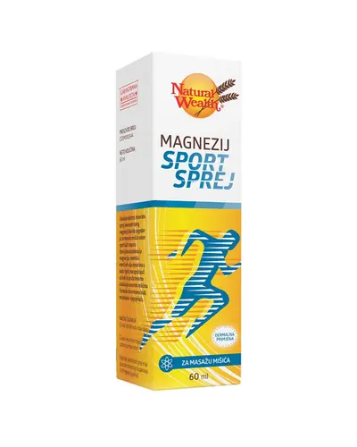 Natural Wealth Magnezij Sport sprej 60 ml