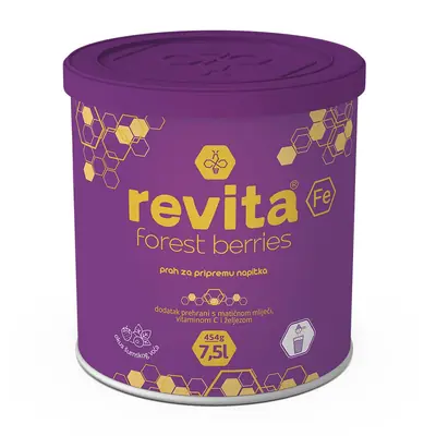 Revita dodatak prehrani sa  matičnom mliječi, željezom. vitaminom C, 454 g