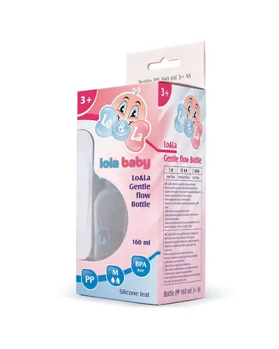 Lo&La Gentle flow bočica plastična 160 ml