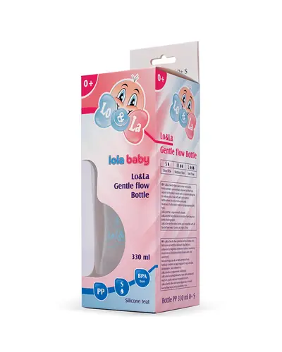 Lo&La Gentle flow bočica plastična 330ml