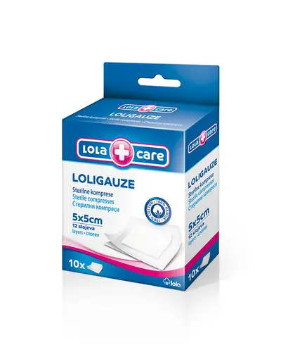 Lola Care Loligauze sterilne komprese