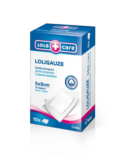 Lola Care Loligauze sterilne komprese