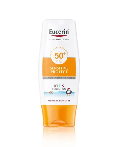 Eucerin Sensitive Protect Kids losion za zaštitu dječje kože od sunca SPF 50+