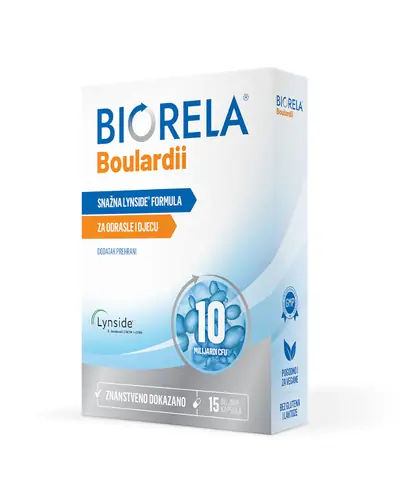 Biorela Boulardii dodatak prehrani, 15 kapsula