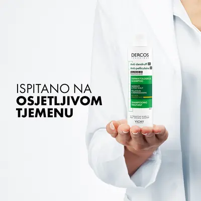 Vichy Dercos šampon protiv prhuti za suhu kosu 390 ml