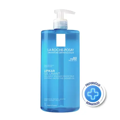La Roche-Posay Lipikar Gel Lavant, 1000 ml