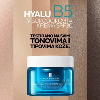 La Roche-Posay Hyalu B5 Visokoučinkovita krema SPF30, 50 ml