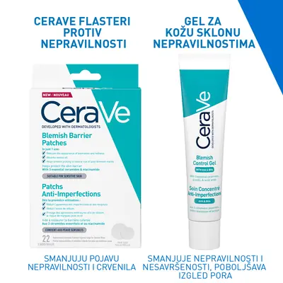 CeraVe Flasteri protiv nepravilnosti, 22 komada
