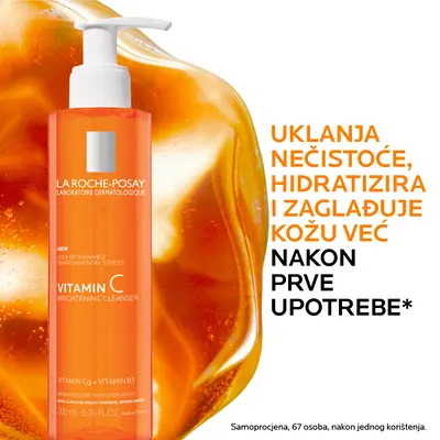 La Roche-Posay Vitamin C gel za čišćenje, 200 ml