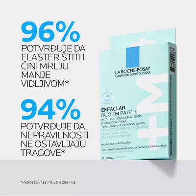 La Roche-Posay Effaclar Duo (+) M višenamjenski flaster, 22 flastera