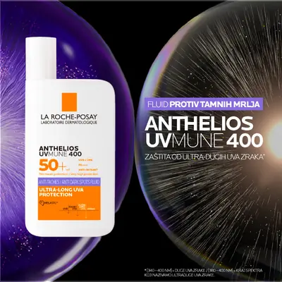 La Roche-Posay Anthelios UV-MUNE 400 Fluid protiv tamnih mrlja SPF50+, 50 ml