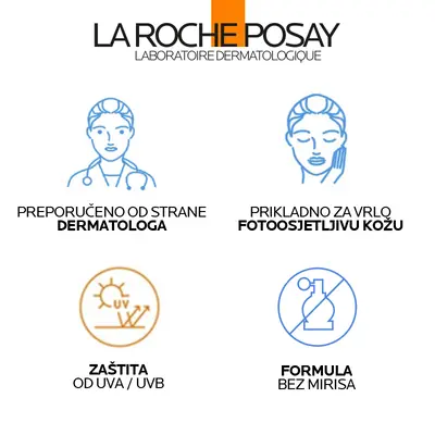 La Roche-Posay Anthelios UV-MUNE 400 Fluid protiv tamnih mrlja SPF50+, 50 ml