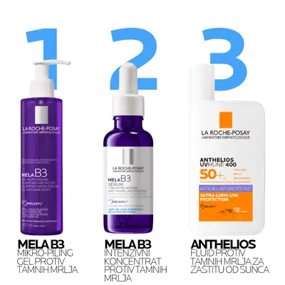 La Roche-Posay Anthelios UV-MUNE 400 Fluid protiv tamnih mrlja SPF50+, 50 ml