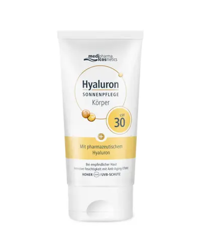 Medipharma Hyaluron krema za tijelo za zaštitu od sunca ZF 30, 150 ml