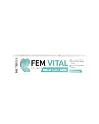 Dr. Theiss Fem Vital krema za vlaženje rodnice, 50 ml