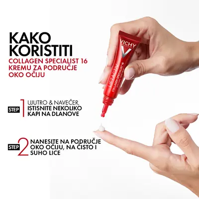 Vichy Liftactiv Collagen Specialist 16 krema za područje oko očiju, 15 ml