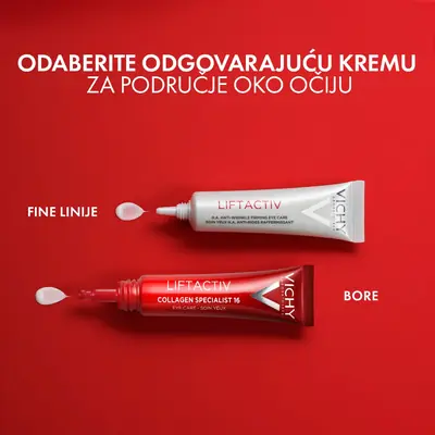 Vichy Liftactiv Collagen Specialist 16 krema za područje oko očiju, 15 ml