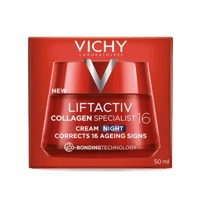 Vichy Liftactiv Collagen Specialist 16 noćna krema, 50 ml