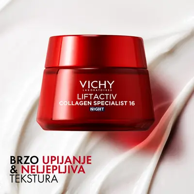 Vichy Liftactiv Collagen Specialist 16 noćna krema, 50 ml